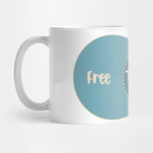 Venn Diagram: Time - Free vs. Priceless Mug